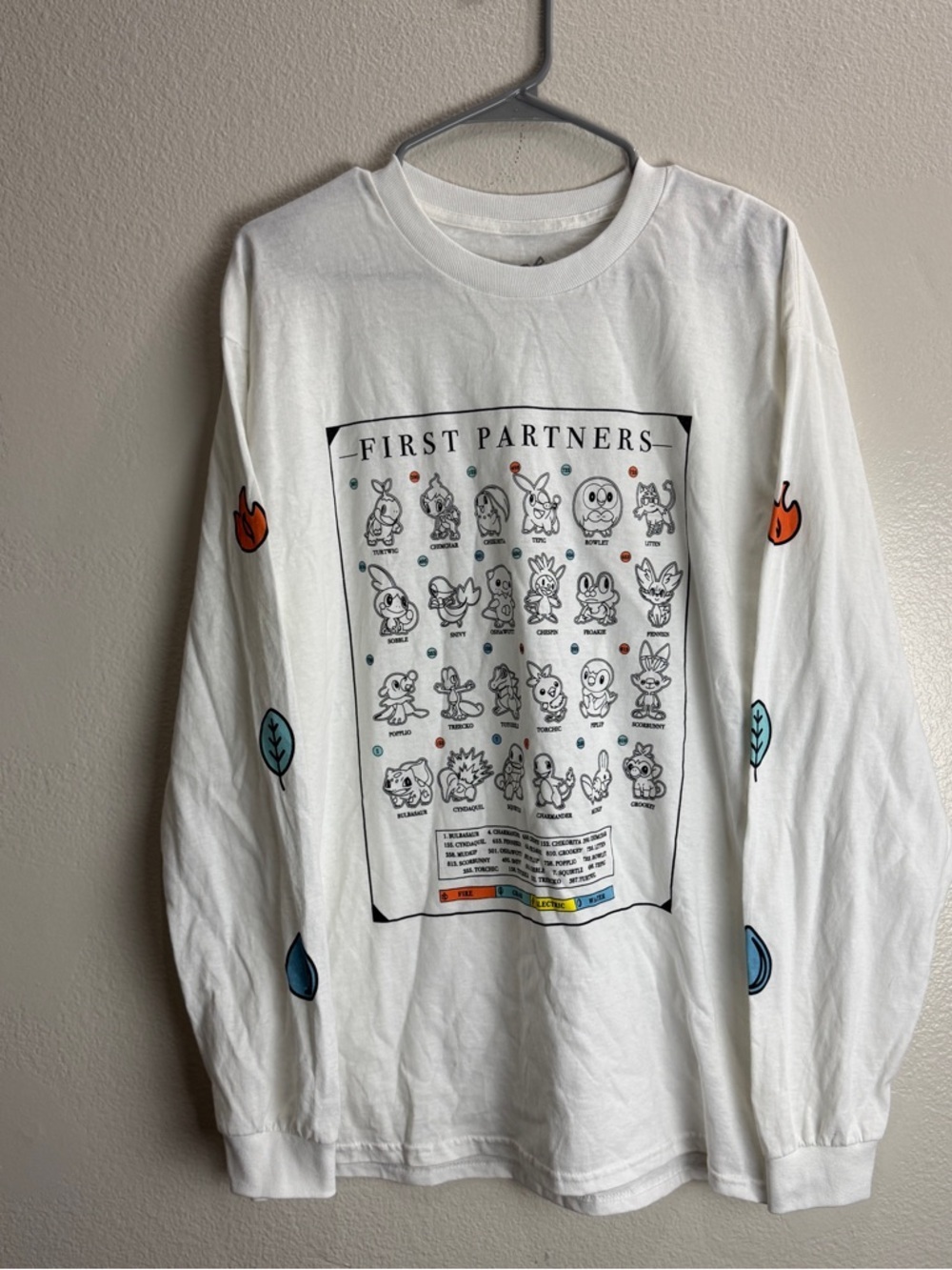 Pokemon Starter Pokemon Shirt Size Large - Picture 1 of 7